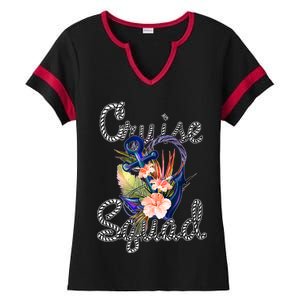 Cruise Squad Anchor Ladies Halftime Notch Neck Tee