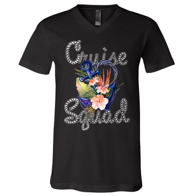 Cruise Squad Anchor V-Neck T-Shirt