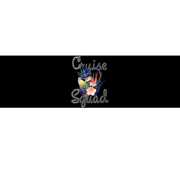 Cruise Squad Anchor Bumper Sticker