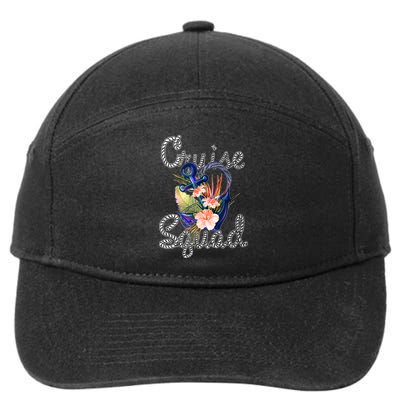 Cruise Squad Anchor 7-Panel Snapback Hat