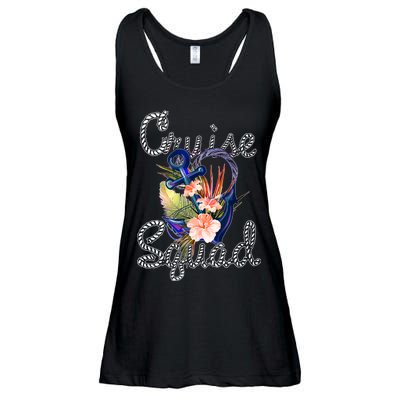 Cruise Squad Anchor Ladies Essential Flowy Tank