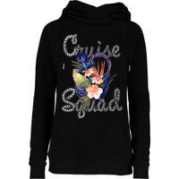 Cruise Squad Anchor Womens Funnel Neck Pullover Hood