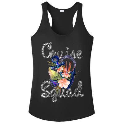 Cruise Squad Anchor Ladies PosiCharge Competitor Racerback Tank