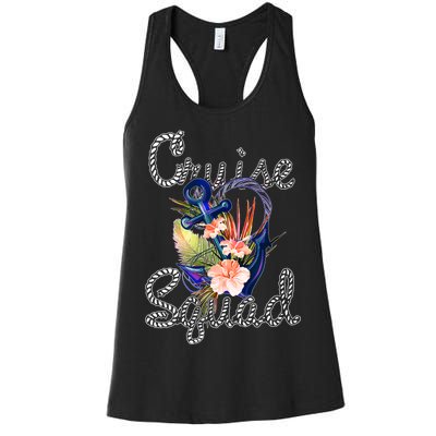 Cruise Squad Anchor Women's Racerback Tank