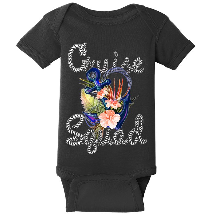 Cruise Squad Anchor Baby Bodysuit