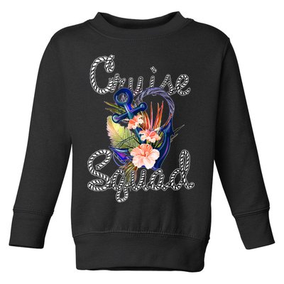 Cruise Squad Anchor Toddler Sweatshirt