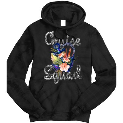 Cruise Squad Anchor Tie Dye Hoodie