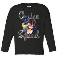 Cruise Squad Anchor Toddler Long Sleeve Shirt