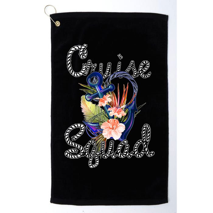 Cruise Squad Anchor Golf Towel