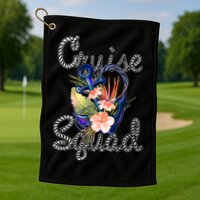 Cruise Squad Anchor Golf Towel