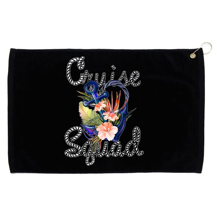 Cruise Squad Anchor Grommeted Golf Towel