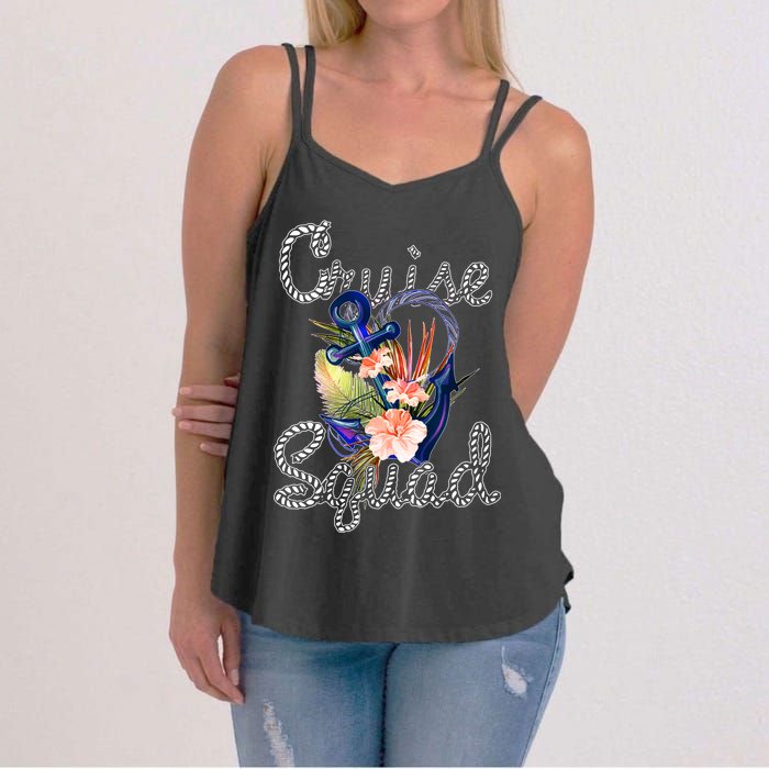 Cruise Squad Anchor Women's Strappy Tank