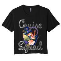 Cruise Squad Anchor Women's Crop Top Tee