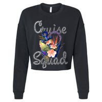 Cruise Squad Anchor Cropped Pullover Crew