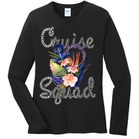 Cruise Squad Anchor Ladies Long Sleeve Shirt