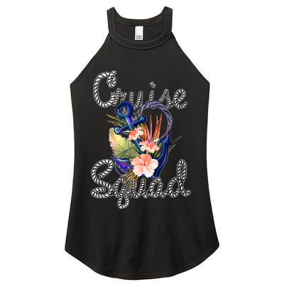 Cruise Squad Anchor Women's Perfect Tri Rocker Tank