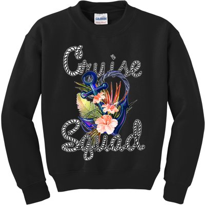Cruise Squad Anchor Kids Sweatshirt