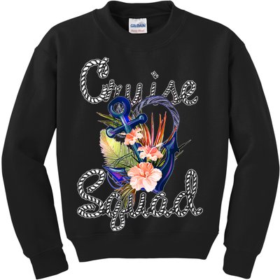 Cruise Squad Anchor Kids Sweatshirt