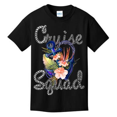 Cruise Squad Anchor Kids T-Shirt