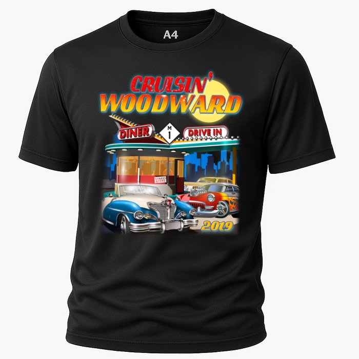 Cruisin' Woodward Diner Day time Cooling Performance Crew T-Shirt