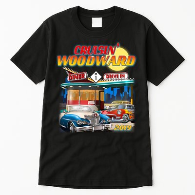 Cruisin' Woodward Diner Day time Tall T-Shirt