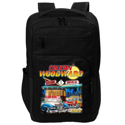 Cruisin' Woodward Diner Day time Impact Tech Backpack