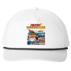 Cruisin' Woodward Diner Day time Snapback Five-Panel Rope Hat