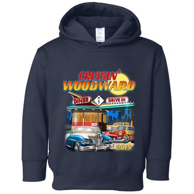 Cruisin' Woodward Diner Day time Toddler Hoodie