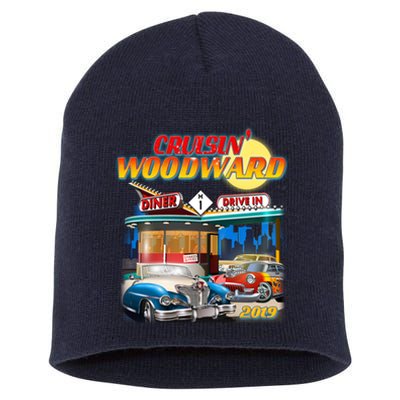 Cruisin' Woodward Diner Day time Short Acrylic Beanie