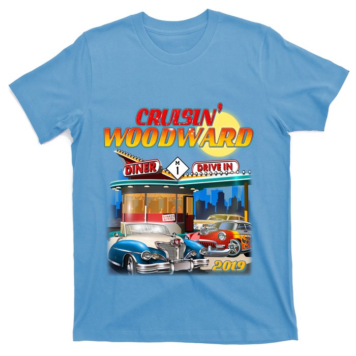 Cruisin' Woodward Diner Day time T-Shirt