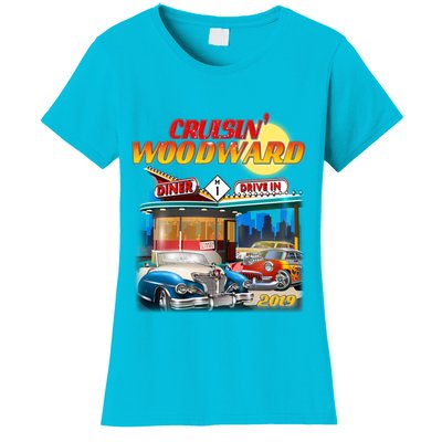 Cruisin' Woodward Diner Day time Women's T-Shirt