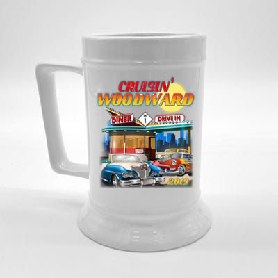 Cruisin' Woodward Diner Day time Beer Stein