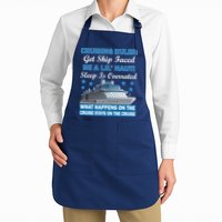 Cruising Rules Get Ship Faced Funny Cruise Apron