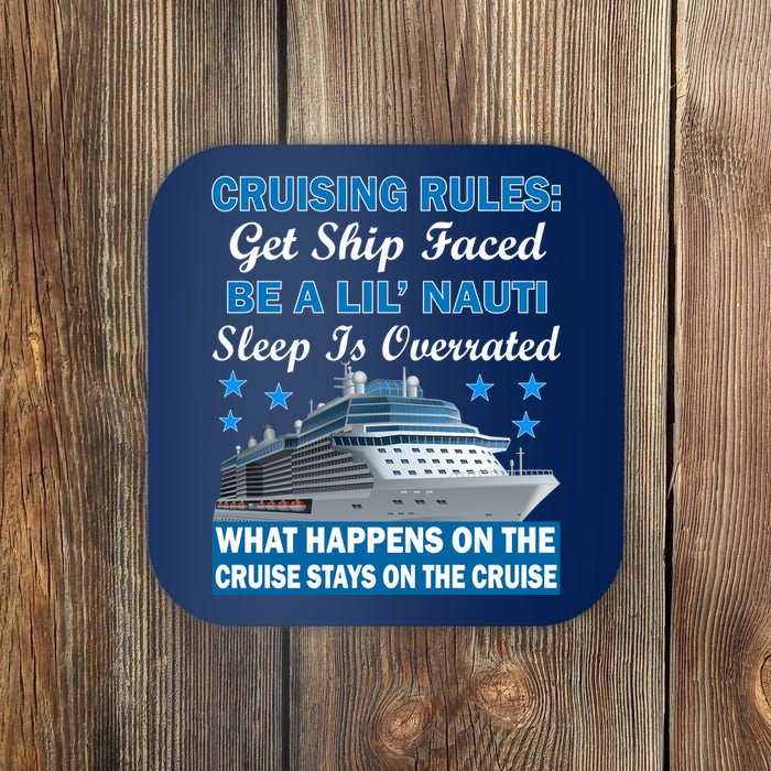 Cruising Rules Get Ship Faced Funny Cruise Coaster