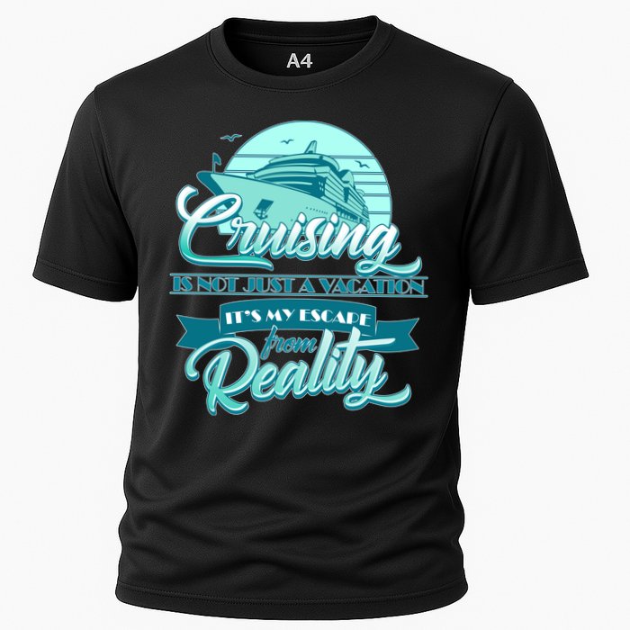 Cruising Vacation Escape From reality Cooling Performance Crew T-Shirt