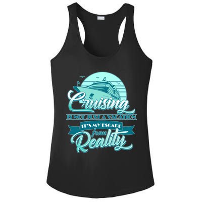 Cruising Vacation Escape From reality Ladies PosiCharge Competitor Racerback Tank