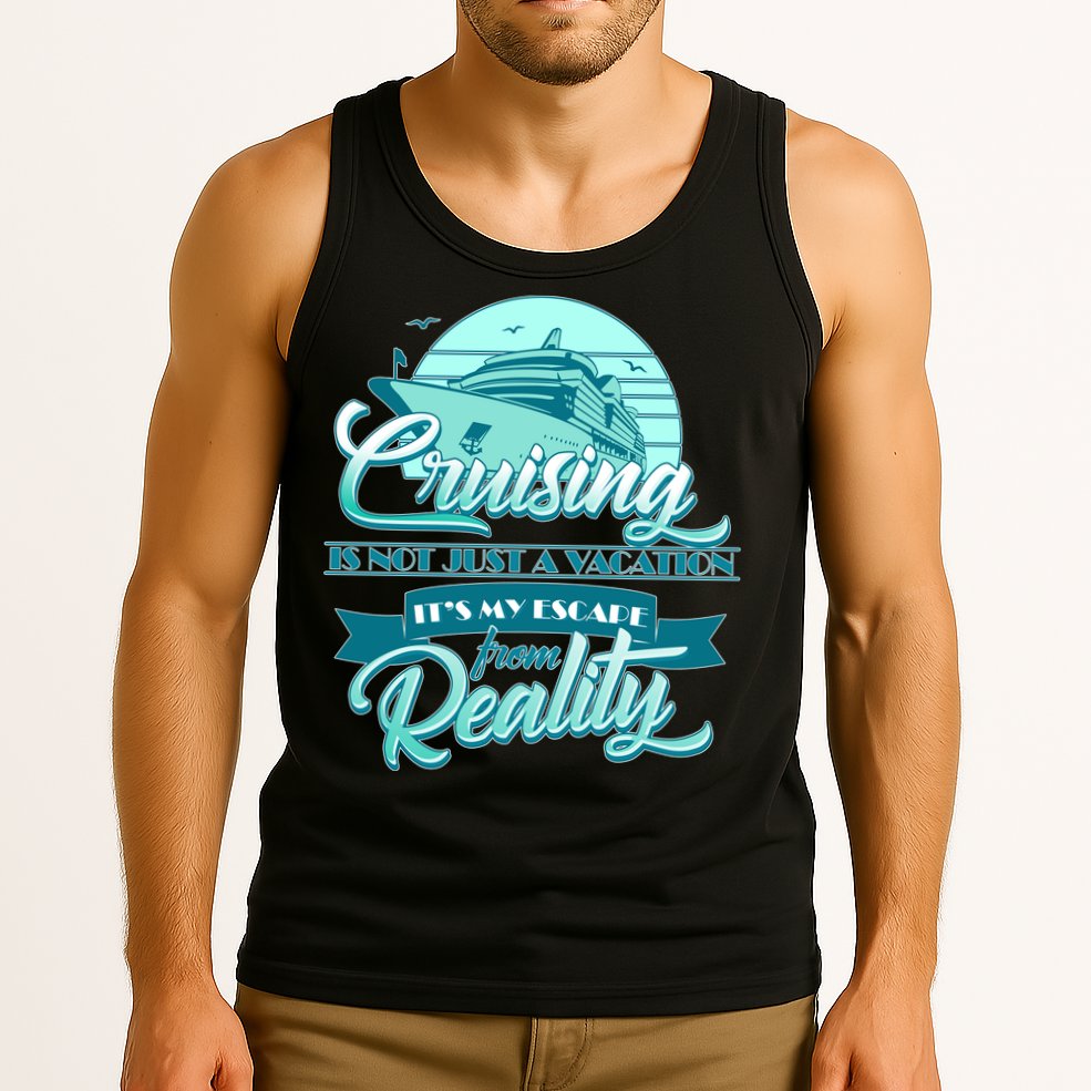 Cruising Vacation Escape From reality Tank Top