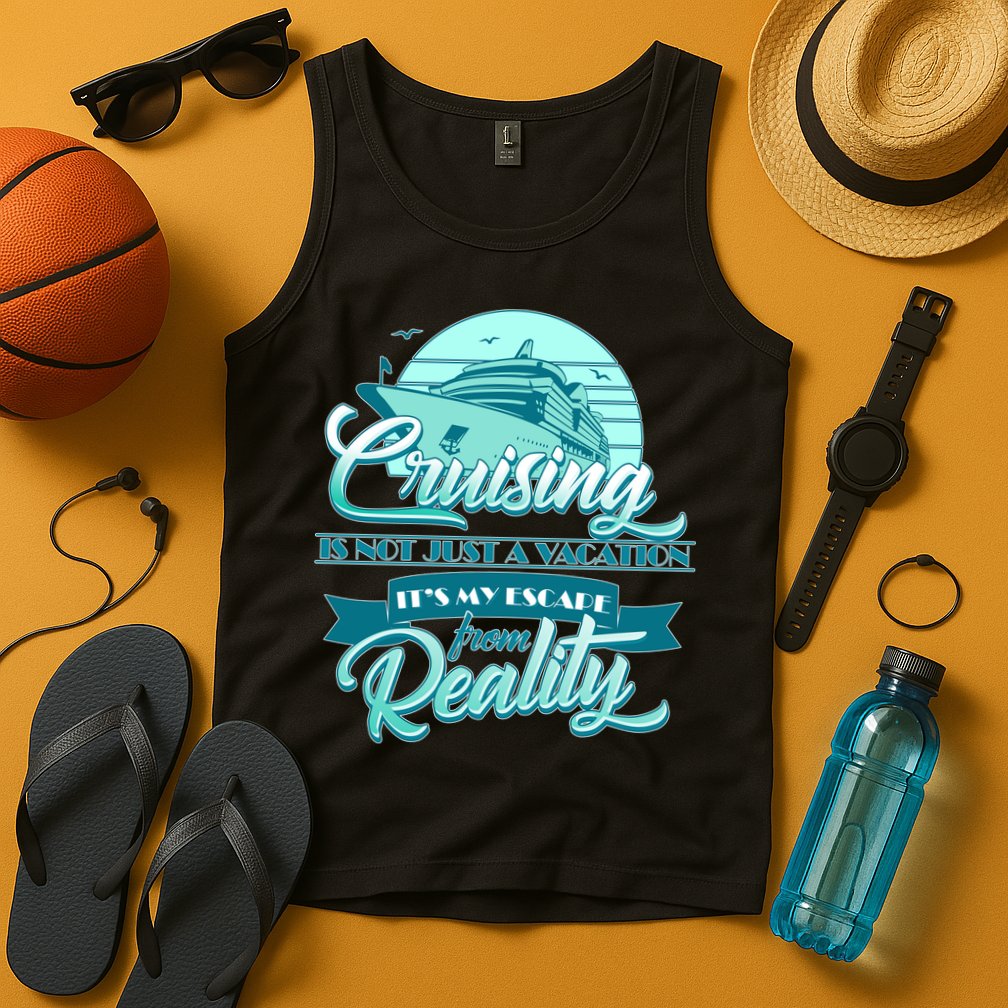 Cruising Vacation Escape From reality Tank Top