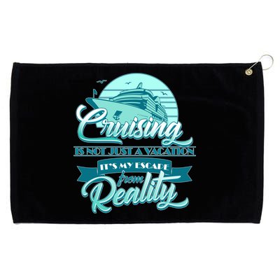 Cruising Vacation Escape From reality Grommeted Golf Towel