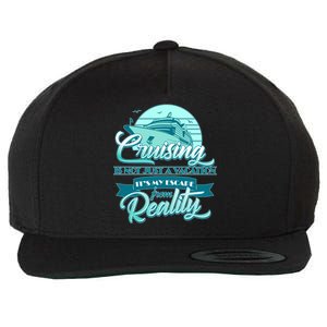 Cruising Vacation Escape From reality Wool Snapback Cap