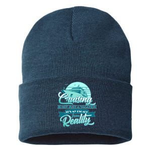 Cruising Vacation Escape From reality Sustainable Knit Beanie