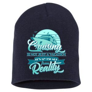 Cruising Vacation Escape From reality Short Acrylic Beanie