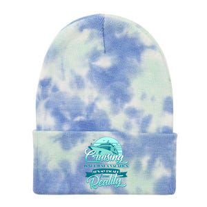 Cruising Vacation Escape From reality Tie Dye 12in Knit Beanie