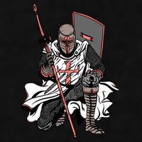 Crusader Knight Ladies PosiCharge Tri-Blend Wicking Tank