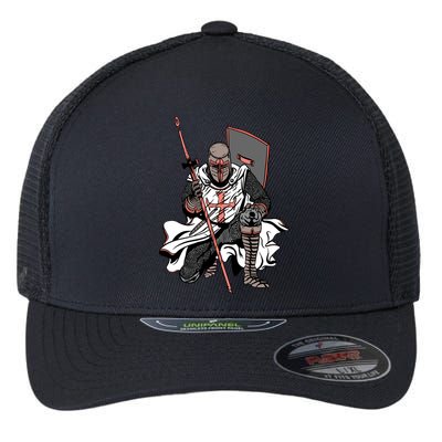 Crusader Knight Flexfit Unipanel Trucker Cap