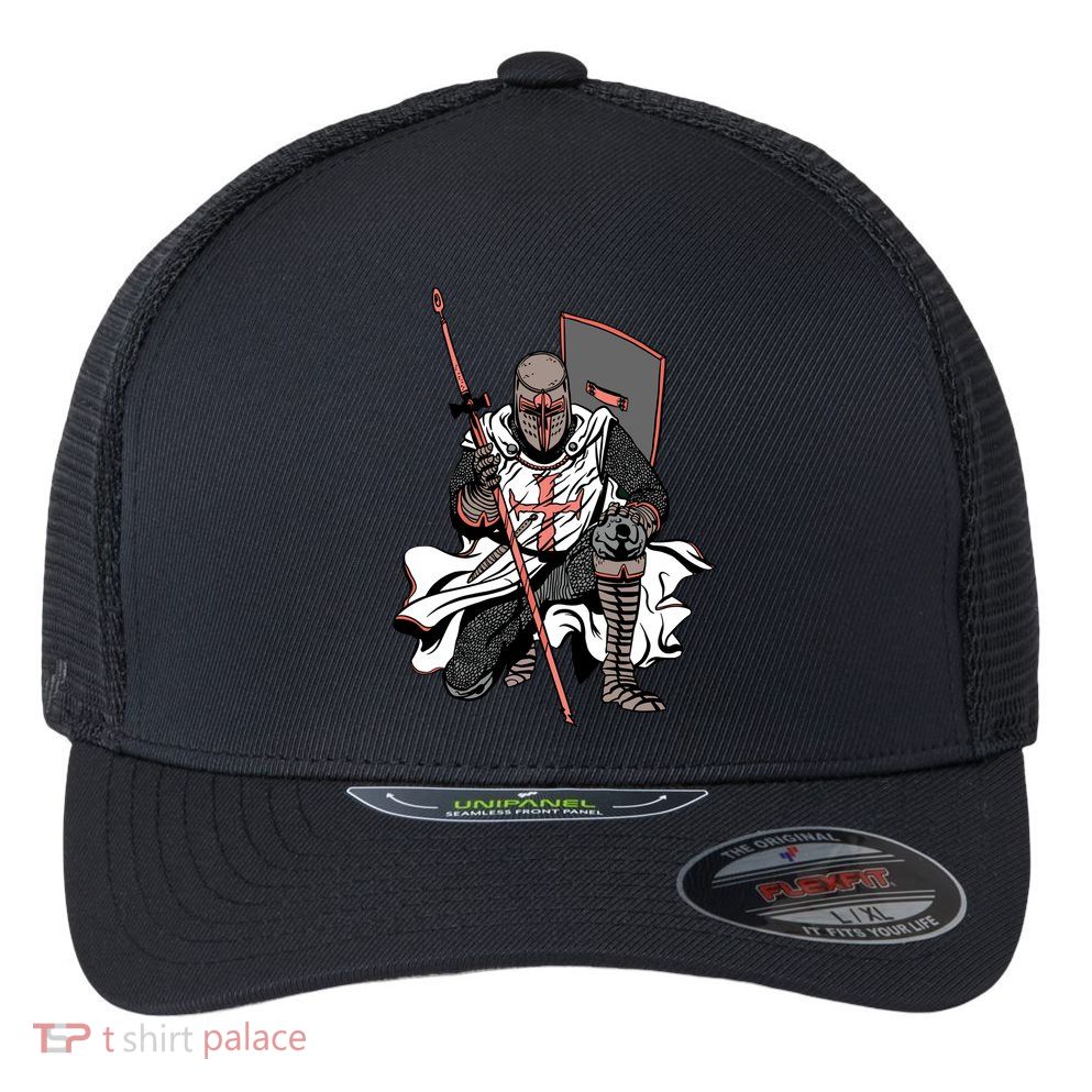 Crusader Knight Flexfit Unipanel Trucker Cap