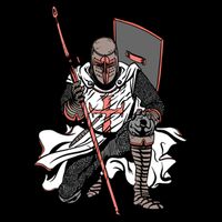 Crusader Knight Backpack