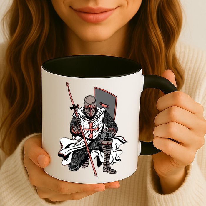 Crusader Knight Mug