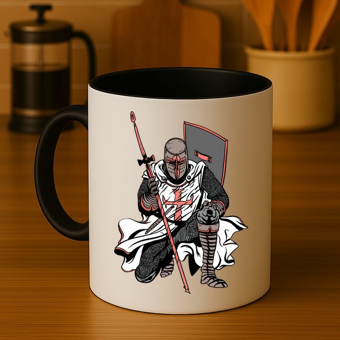 Crusader Knight Mug