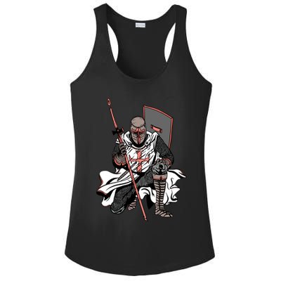 Crusader Knight Ladies PosiCharge Competitor Racerback Tank